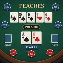 Peaches Casino - Poker Texas Hold'em - Heads-up